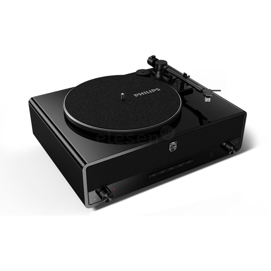 Philips Retro The Stevie Pro, black - Turntable