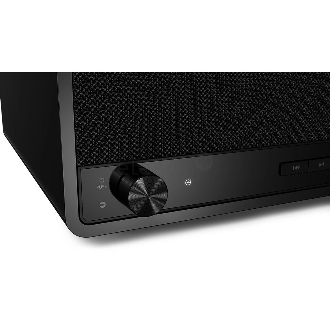 Philips Retro The Stevie Pro, black - Turntable