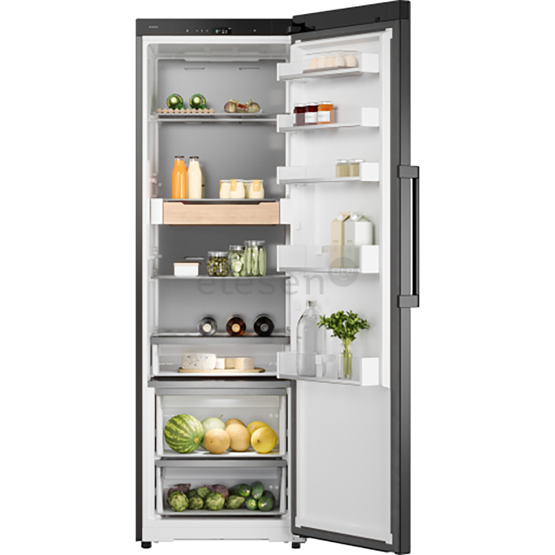 Asko Premium Series 5, 370 l, aukštis 186 cm, juodas - Šaldytuvas