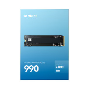 Samsung 990, 1 TB, PCIe 4.0, M.2, black - SSD