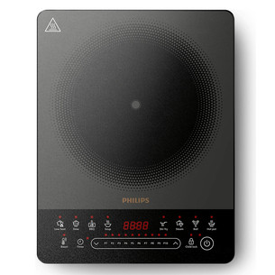 Philips Vesuvio 5000, 2000 Вт, черный - Настольная индукционная плитка с одной конфоркой HD5850/90