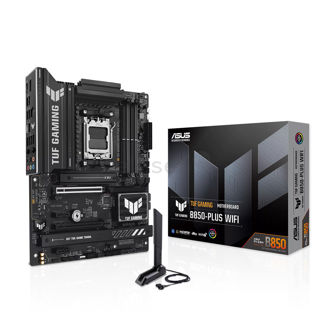 ASUS TUF GAMING B850-PLUS WIFI, AMD B850, AM5, DDR5, ATX, WiFi - Mainboard