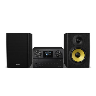 Philips TAM8905M2, 2.0, black - Music system TAM8905M2/10