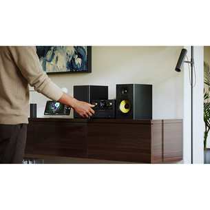 Philips TAM8905M2, 2.0, black - Music system