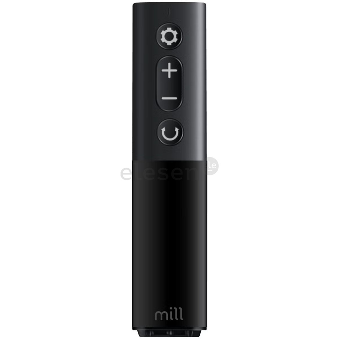 Mill Outdoor heater, 2000 W, black - Infrared patio heater