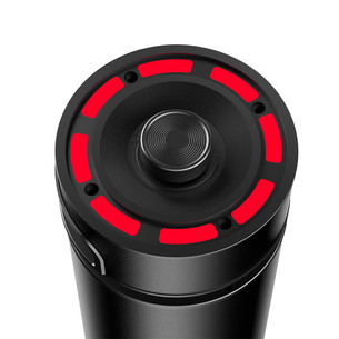Mill Outdoor heater, 2000 W, black - Infrared patio heater