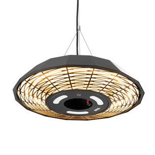 TunaBone, 2000 W, black - Hanging infrared heater TB2068C-01