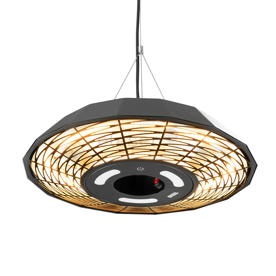 TunaBone, 2000 W, black - Hanging infrared heater