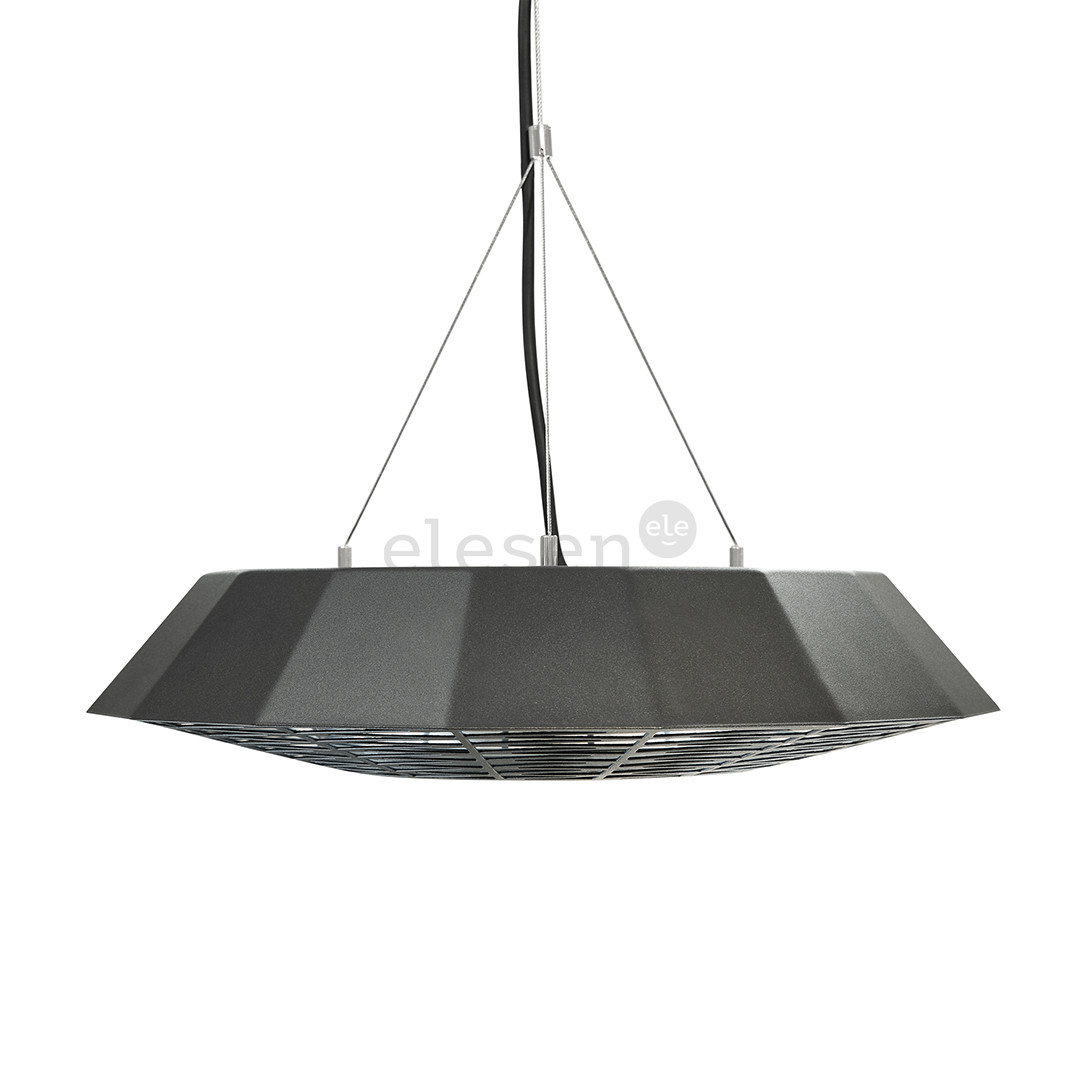 TunaBone, 2000 W, black - Hanging infrared heater