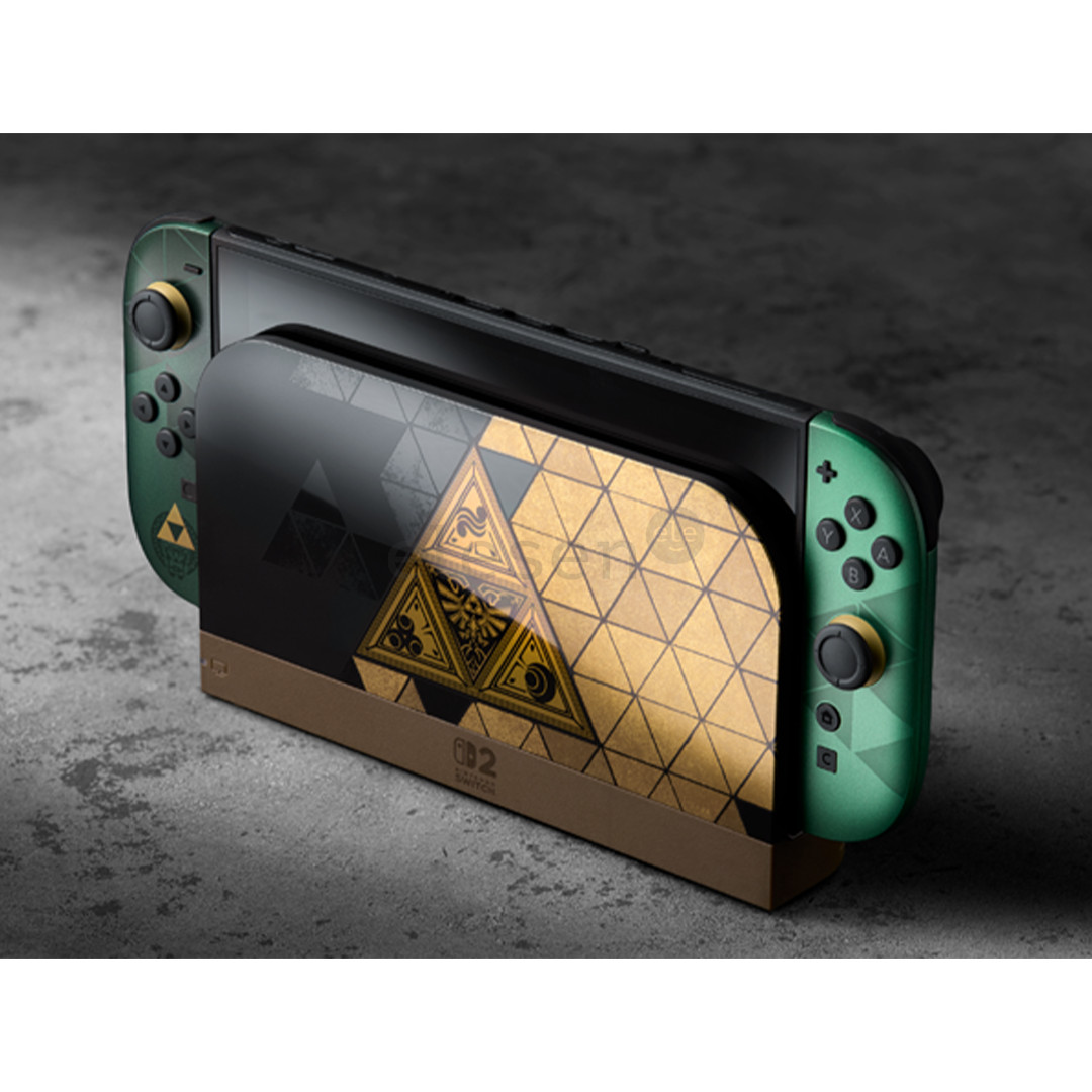 Nintendo Switch 2 The Legend of Zelda 40th Anniversary Edition, черный/золотистый - Комплект с игровой консолью