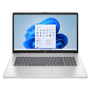HP Laptop 17 cn4007nw, 17,3'', Core 7, 16 GB, 512 GB, ENG, sidabro spalvos - Nešiojamasis kompiuteris CX5H6EA