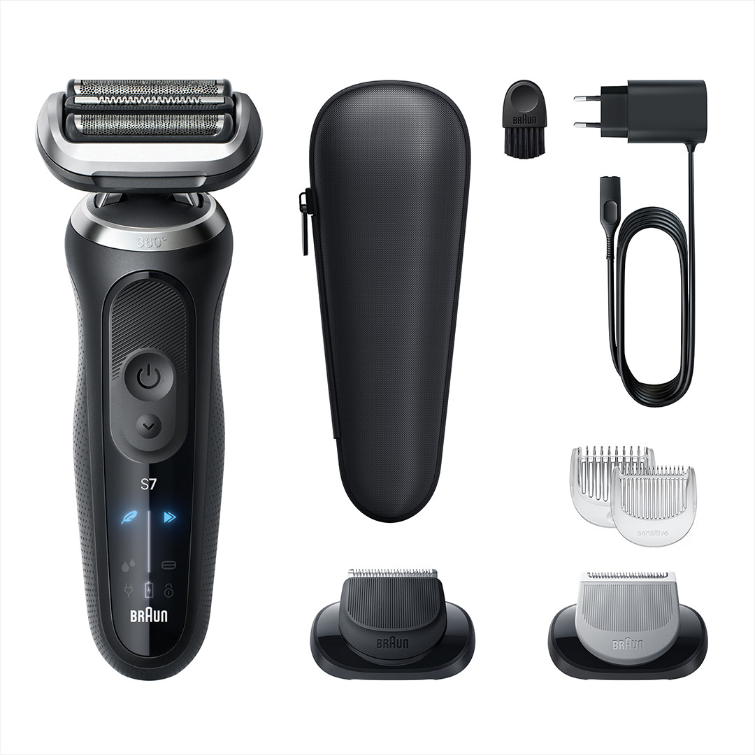 Braun, Series 7, Wet & Dry, juoda - Barzdaskutė