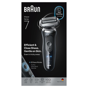 Braun, Series 7, Wet & Dry, juoda - Barzdaskutė