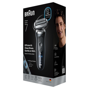Braun, Series 7, Wet & Dry, juoda - Barzdaskutė