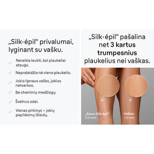 Braun Silk epil 5, Wet & Dry, белый/розовый - Эпилятор