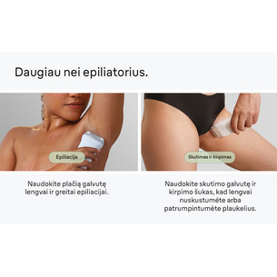Braun Silk epil 7, Wet & Dry, белый/серый - Эпилятор