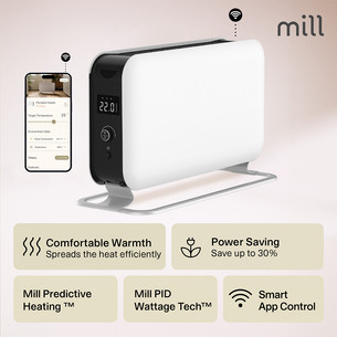 Mill WiFi Max, 1500 W, white - Portable heater
