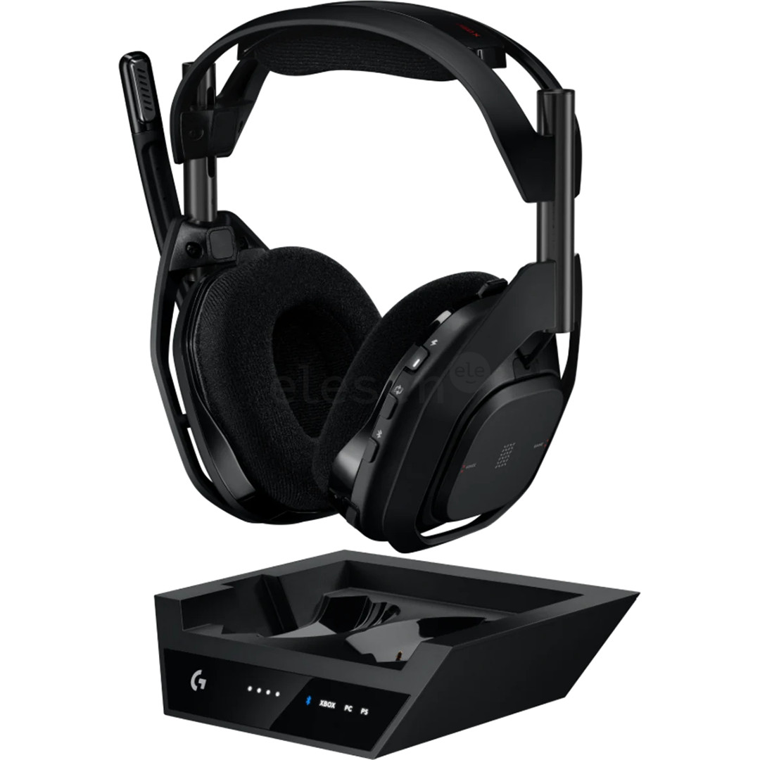 Logitech ASTRO A50 X LIGHTSPEED, juodos - Belaidės ausinės