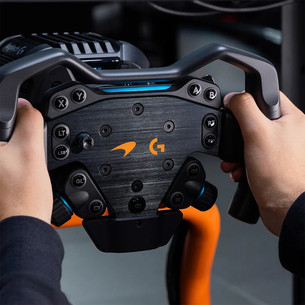 Logitech RS Formula Wheel McLaren Racing Edition, juodas - Žaidimų vairas
