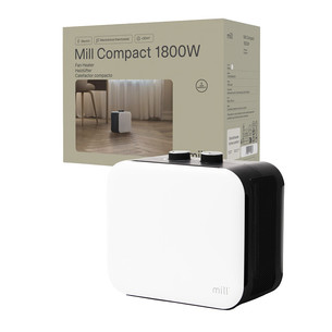 Mill Compact, 1800 W, white - Fan-heater