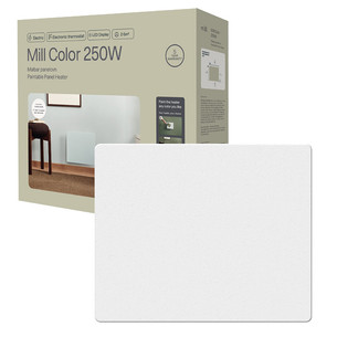 Mill Color, 250 W, baltas - Dažomasis elektrinis šildytuvas COLOR250