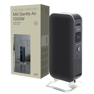 Mill Gentle Air, 1000 W, black - Oil filled radiator AB-H1000DNBLACK