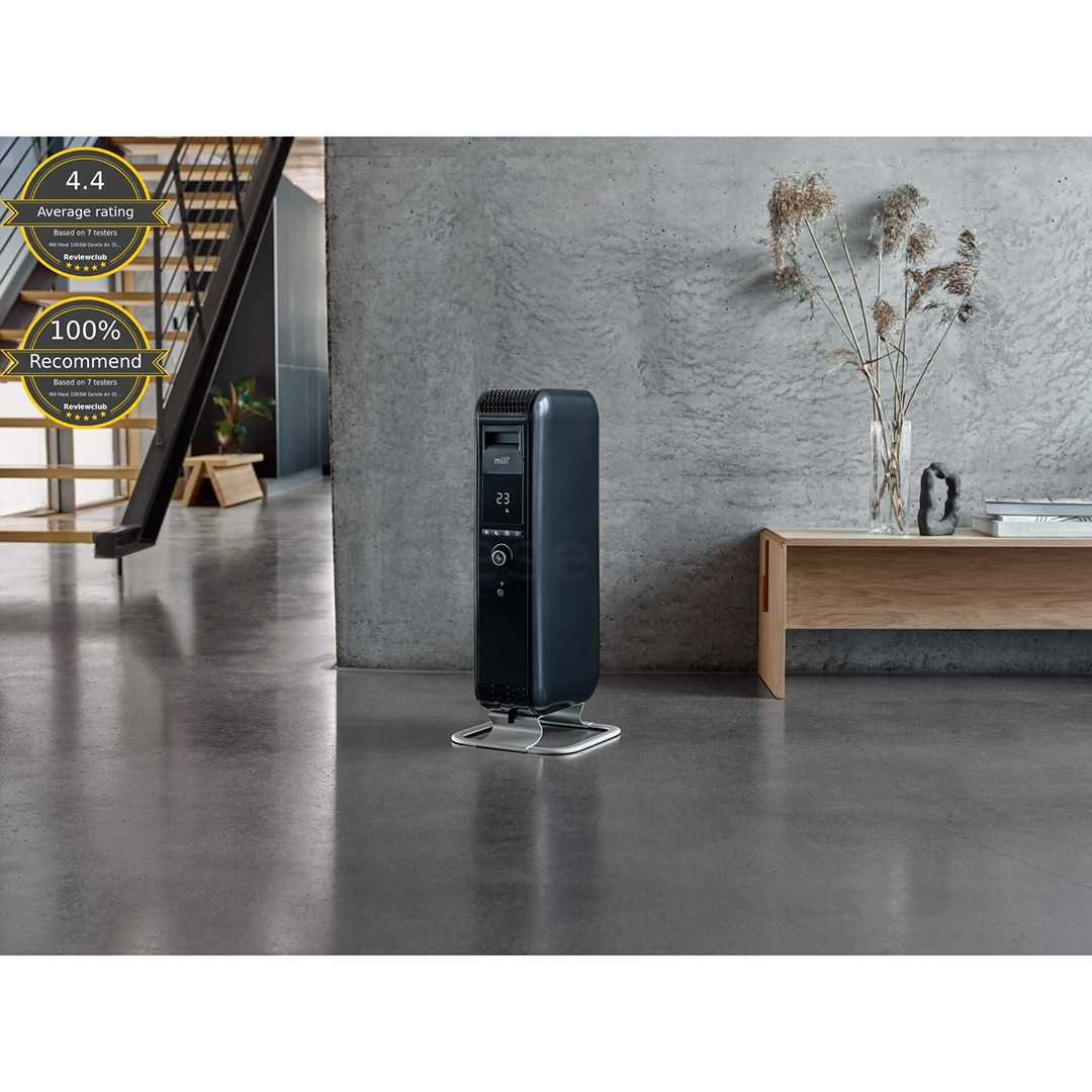 Mill Gentle Air, 1000 W, black - Oil filled radiator