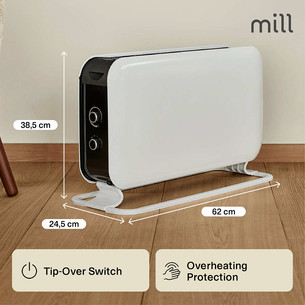 Mill Instant Max Mec, 2200 W, white - Portable heater
