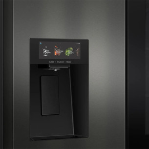 Hisense Hi7, NoFrost, 615 l, aukštis 179 cm, tamsaus nerūdijančio plieno - SBS Šaldytuvas