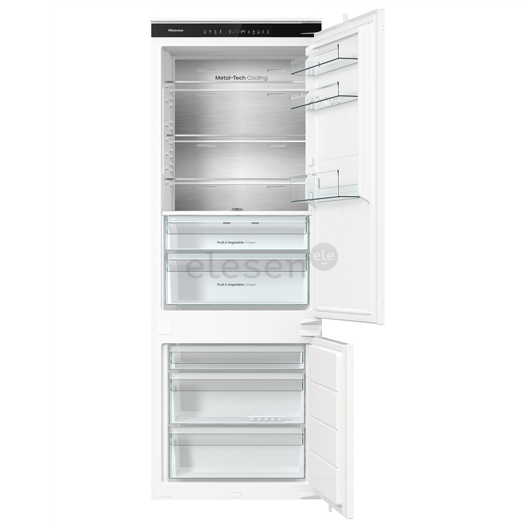 Hisense, No Frost, 377 l, aukštis 194 cm - Įmontuojamas šaldytuvas