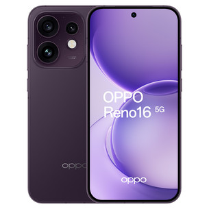 OPPO Reno16 5G, 256 GB, violetinis - Išmanusis telefonas