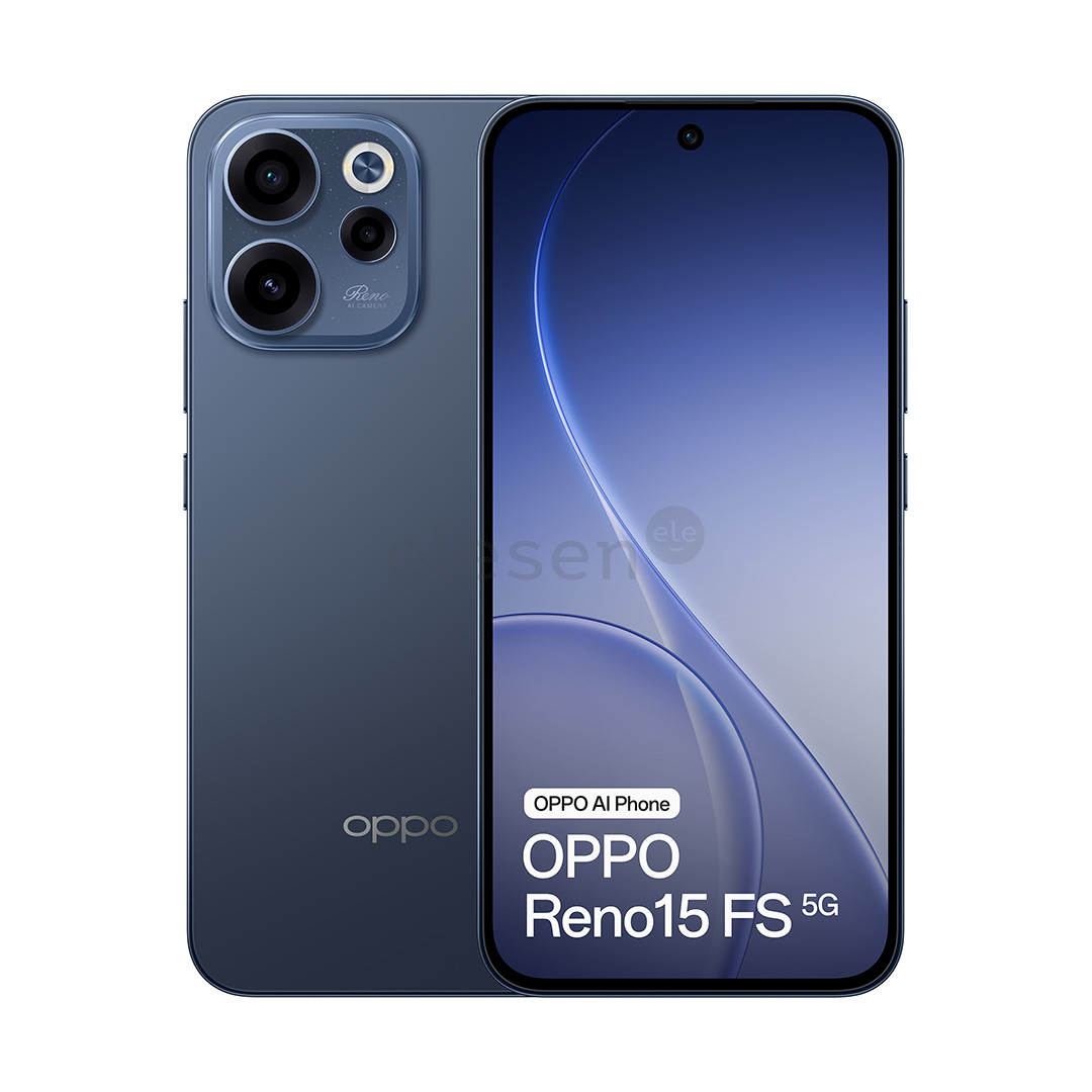 OPPO Reno15 FS 5G, 8 ГБ, 512 ГБ, темно-синий – Смартфон