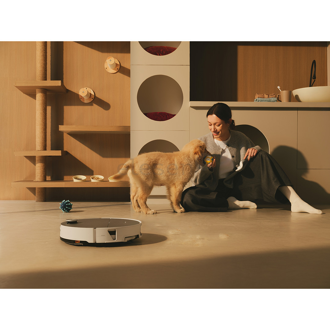 Roborock Saros 20 Sonic, wet & dry, white - Robot vacuum cleaner