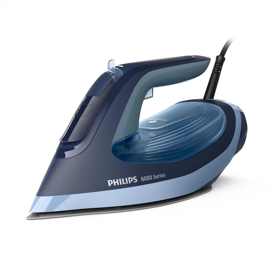 Philips 6000 Series, 2600 W, mėlynas - Garų lygintuvas