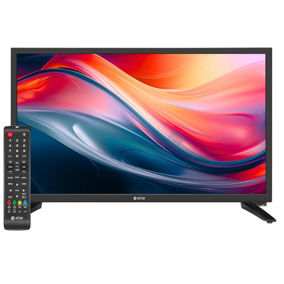 eStar 22R3T2, 22'', FHD, LED LCD, juodas - Televizorius