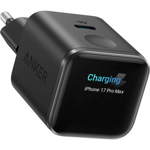 Anker Nano Smart Display Charger, 45 Вт, черный - Зарядный адаптер A121DG11