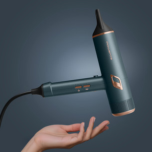 Rowenta Ultimate Experience Maestria, 2000 W, mėlynas/vario spalvos - Plaukų džiovintuvas