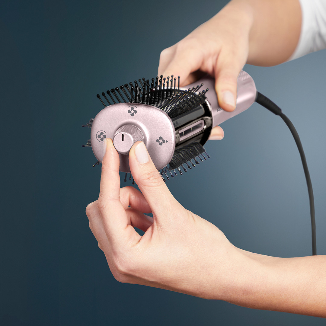 Rowenta Air Brush 3D Nano, 810 W, pink - Hot air brush