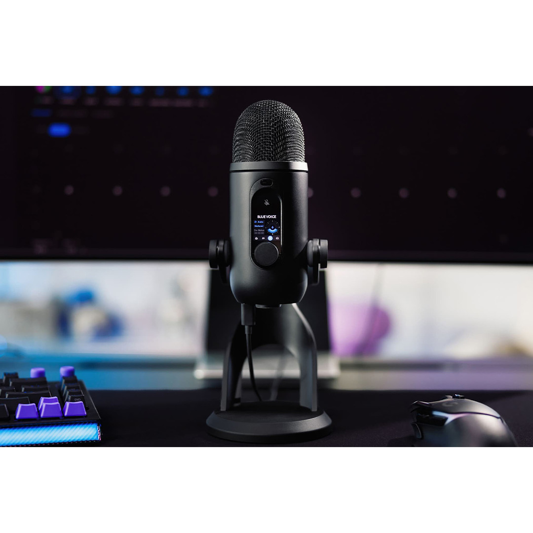 Logitech Yeti 2, черный - Микрофон
