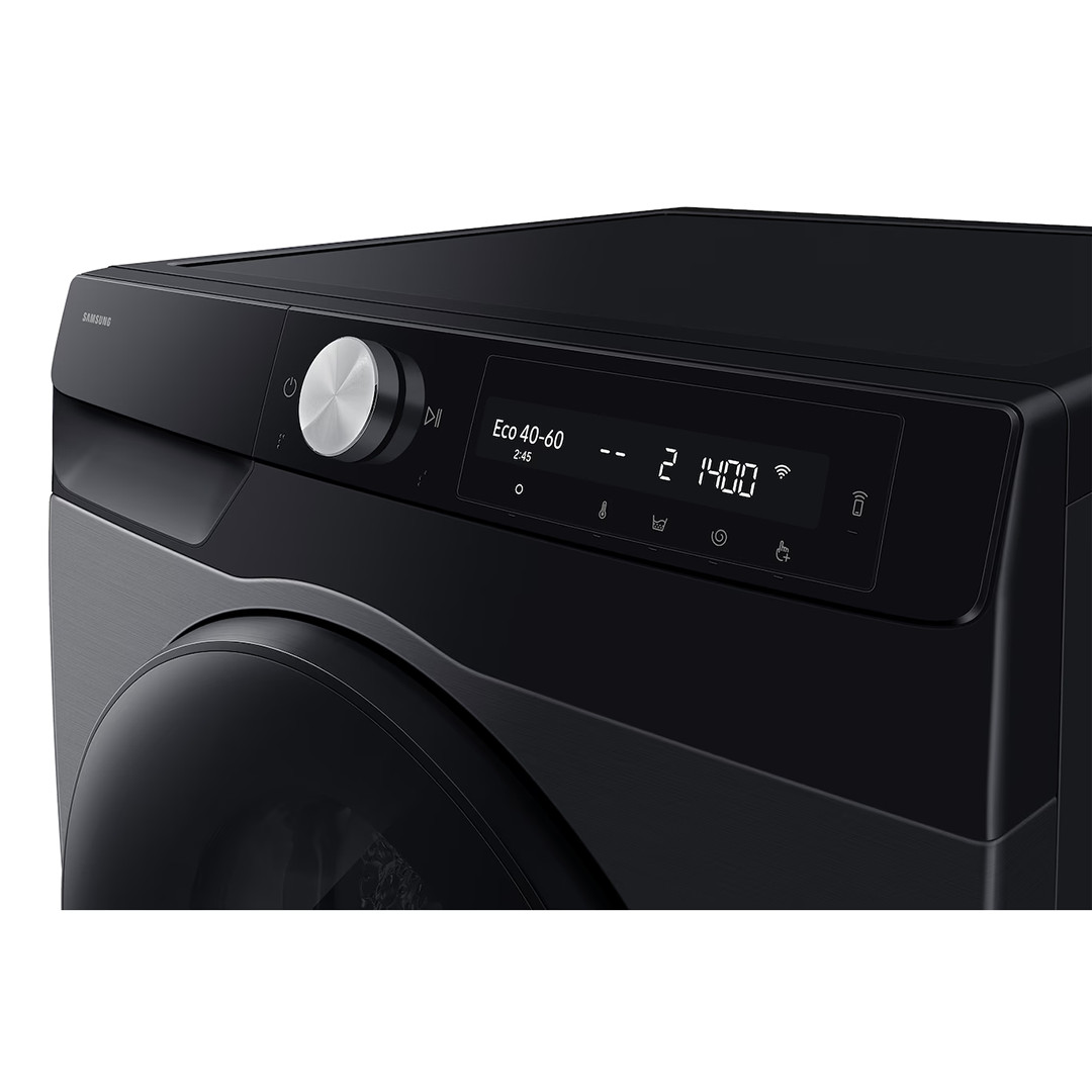 Samsung, 9 kg / 6 kg, gylis 59 cm, 1400 aps./min., juoda - Skalbimo mašina su džiovykle