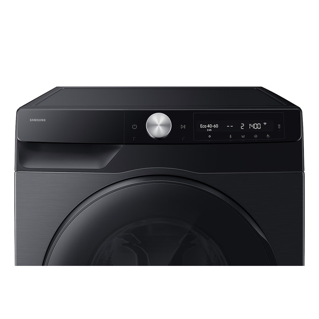 Samsung, 9 kg / 6 kg, gylis 59 cm, 1400 aps./min., juoda - Skalbimo mašina su džiovykle