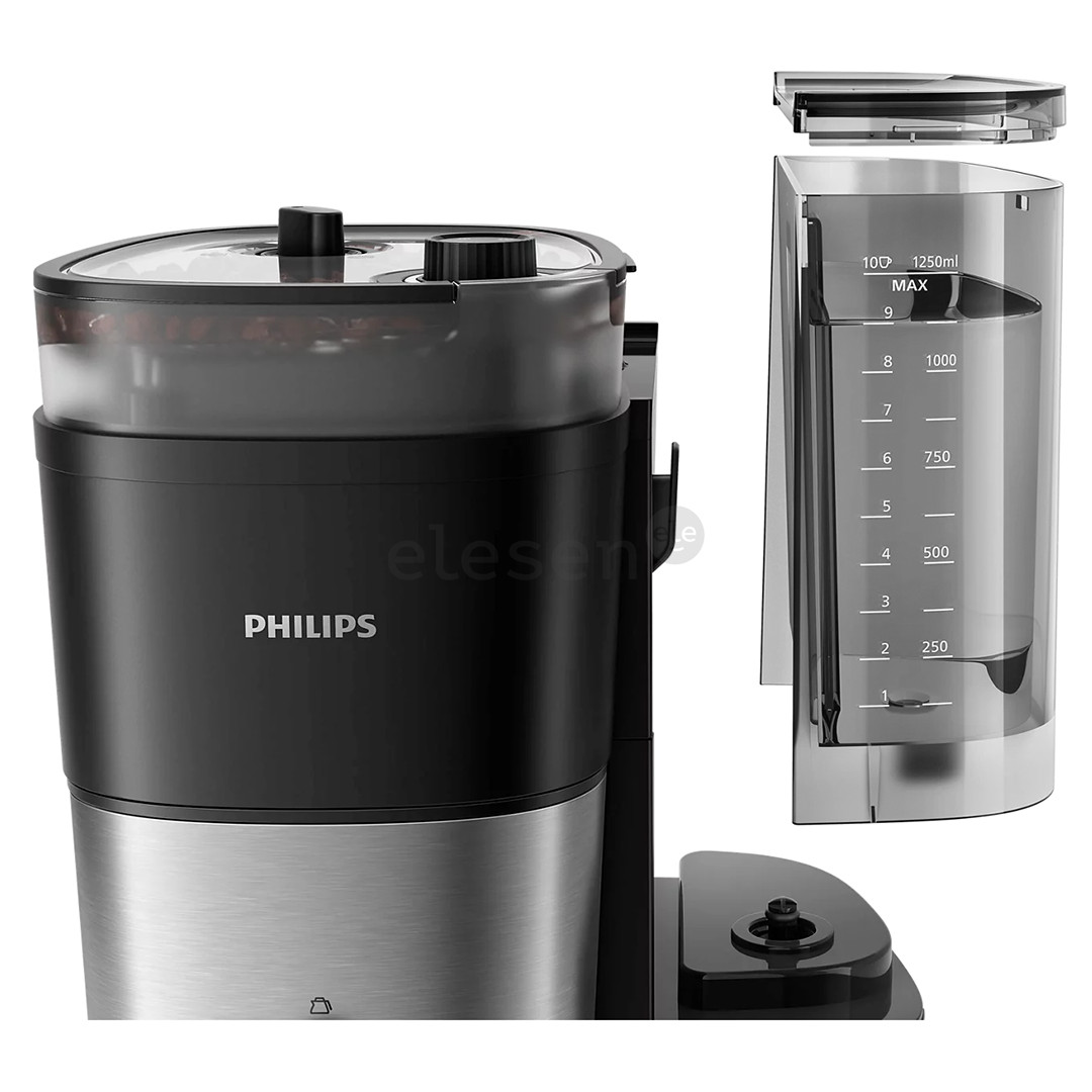 Philips All-in-1 Brew, 1000 W, 1.25 L, black - Filter coffee machine