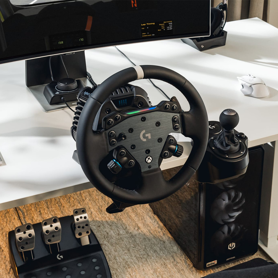 Logitech Racing Adapter, juodas - Žaidimų priedas