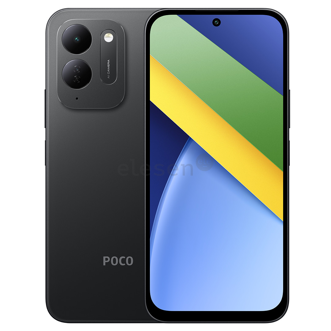 POCO C95 Pro, 6 ГБ, 128 ГБ, черный - Смартфон