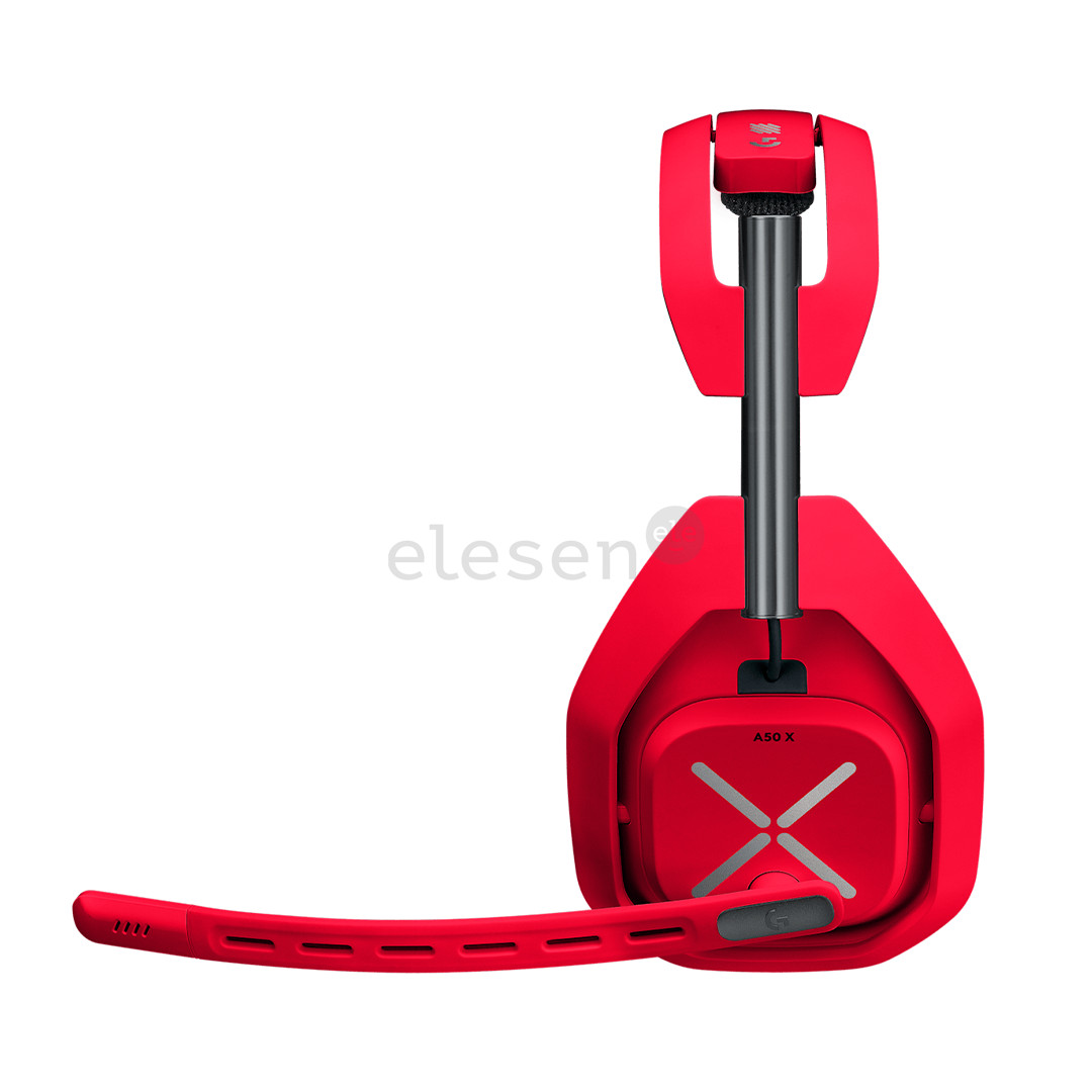 Logitech ASTRO A50 X LIGHTSPEED, raudonos - Belaidės ausinės