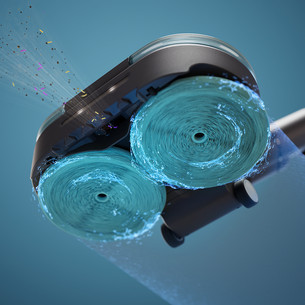 Philips PowerUp IQ 80 Aqua+ Complete, smėlio spalvos - Belaidis dulkių siurblys