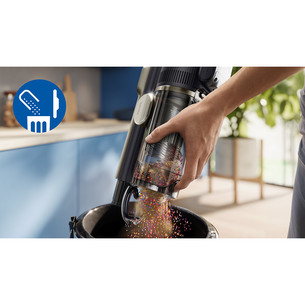 Philips PowerUp IQ 80 Aqua+ Complete, smėlio spalvos - Belaidis dulkių siurblys