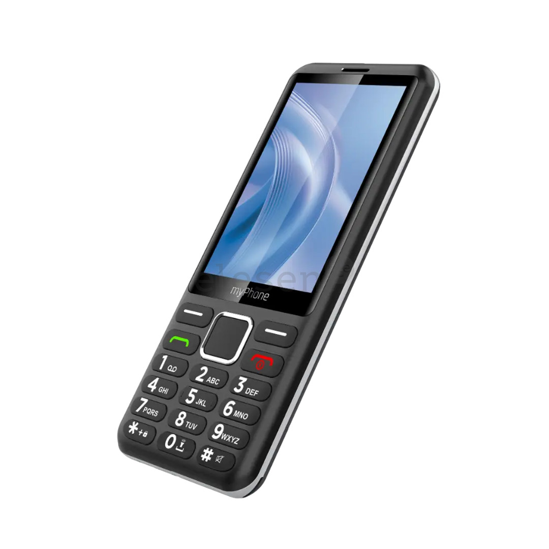 myPhone 3510 LTE, juodas - Mobilusis telefonas