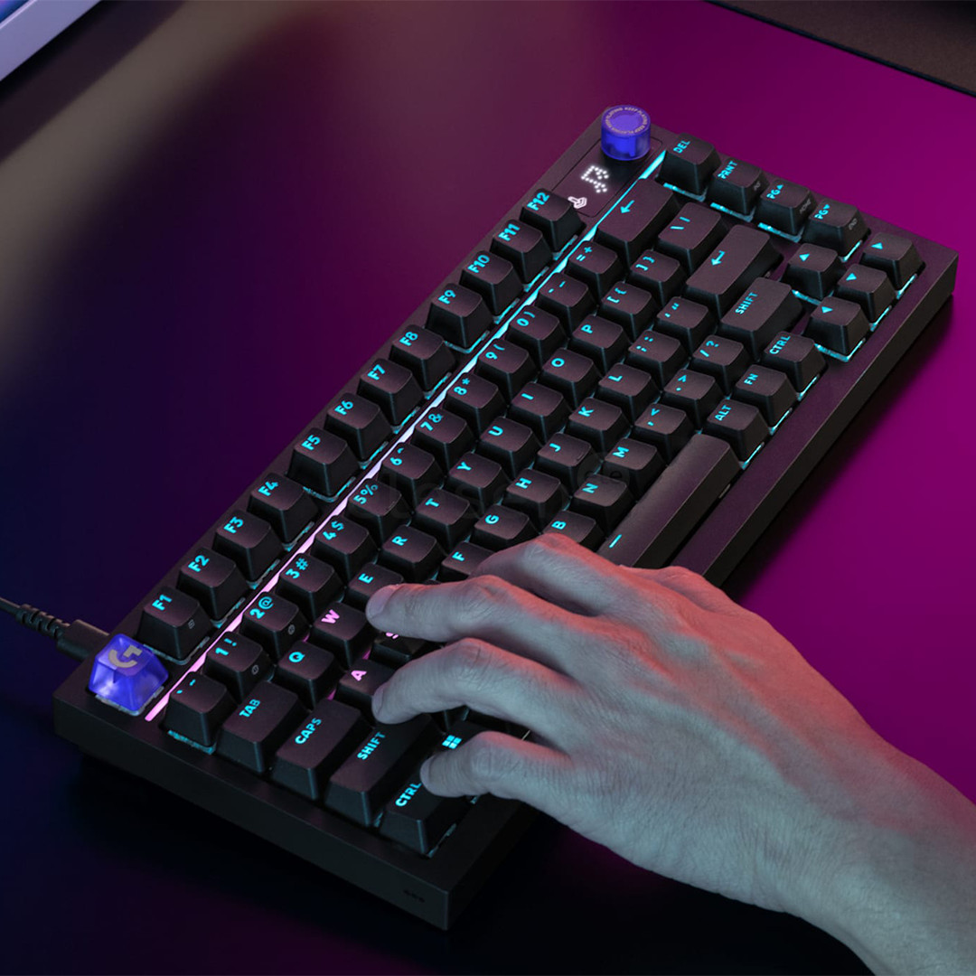 Logitech G316 X 75, tactile, US, juoda - Klaviatūra