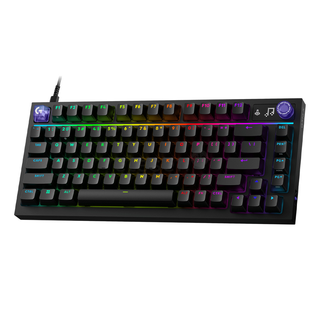 Logitech G316 X 75, tactile, US, juoda - Klaviatūra